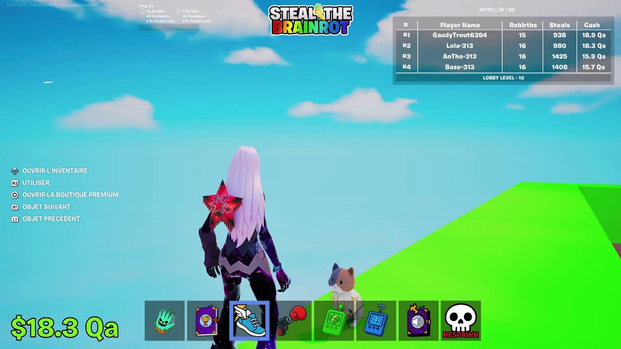 🔴 Trade Steal the Brainrot Fortnite