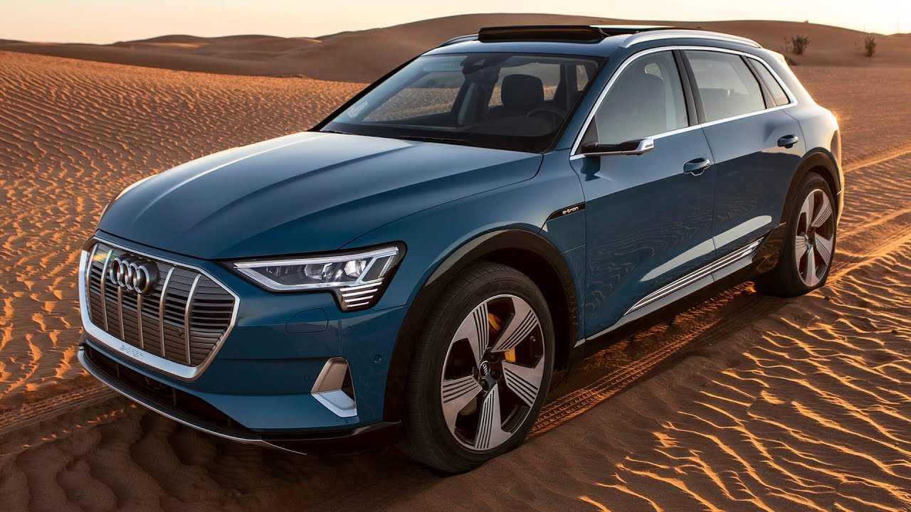 2019/20 AUDI E-TRON 55 quattro - FIRST PROPER EV? - Camera mirrors, details, desert drift and more!