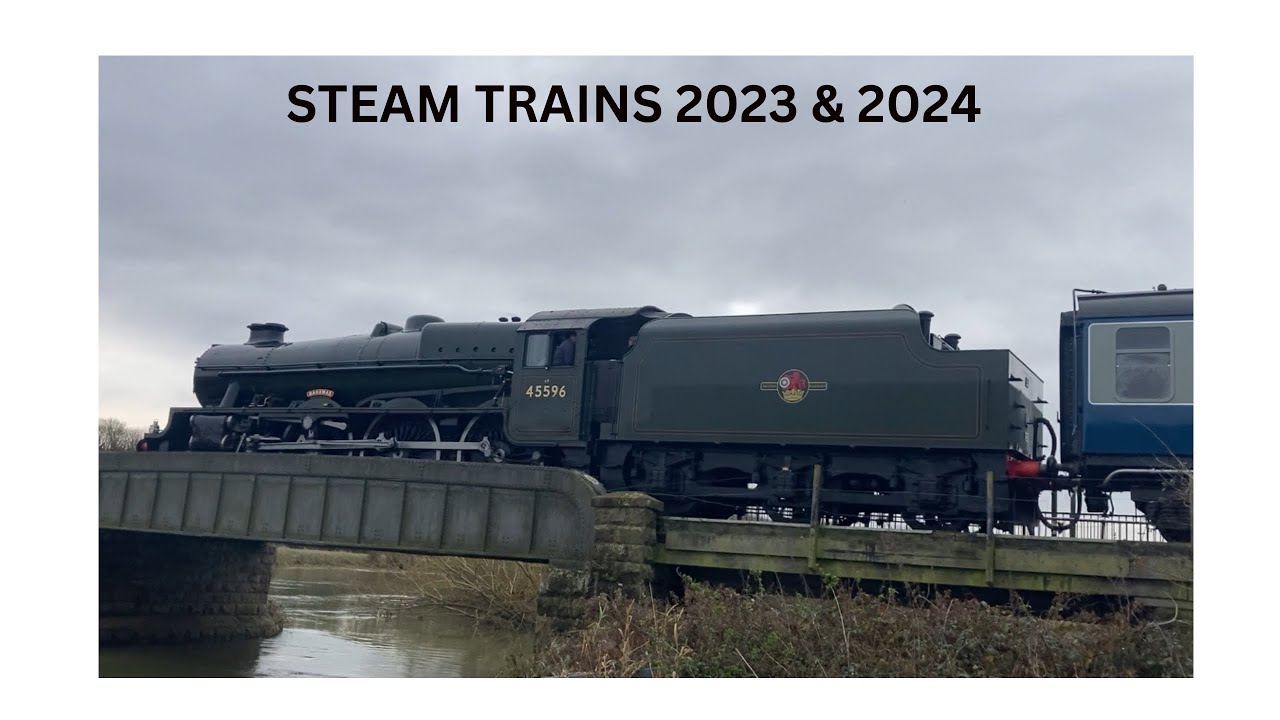 Glorious Steam Trains 2023 & 2024 featuring 60007 Sir Nigel Gresley and more.