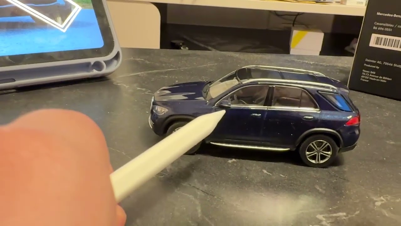 Prezentare Macheta Oficiala Dealer-Model Mercedes-Benz GLE W167 scara 1:43