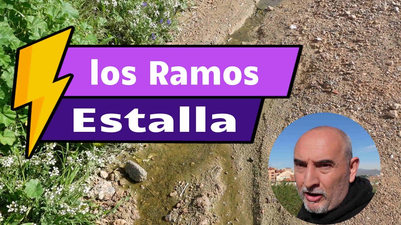 Polvorín en Los Ramos. Podredumbre y aguas corrompidas #LosRamos #ayuntamientodemurcia