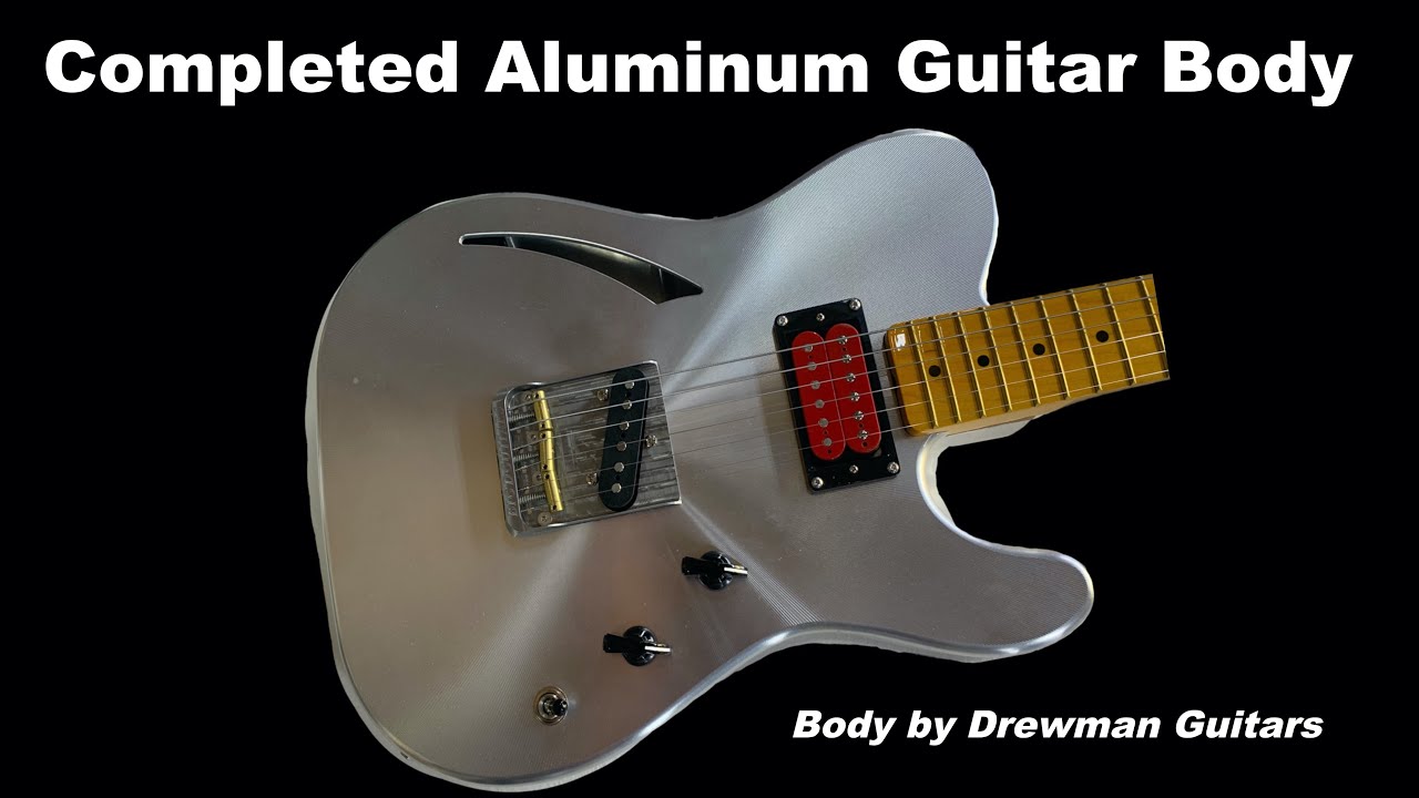 Completed Aluminum Guitar - Man this is Awesome!!!