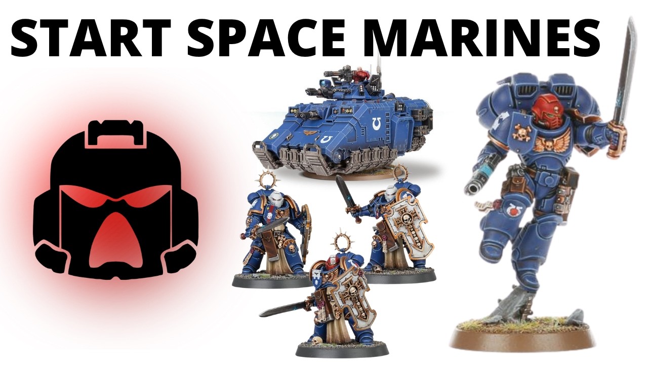 Как создать армию космодесанта в Warhammer 40K — Руководство для начинающих космодесантников