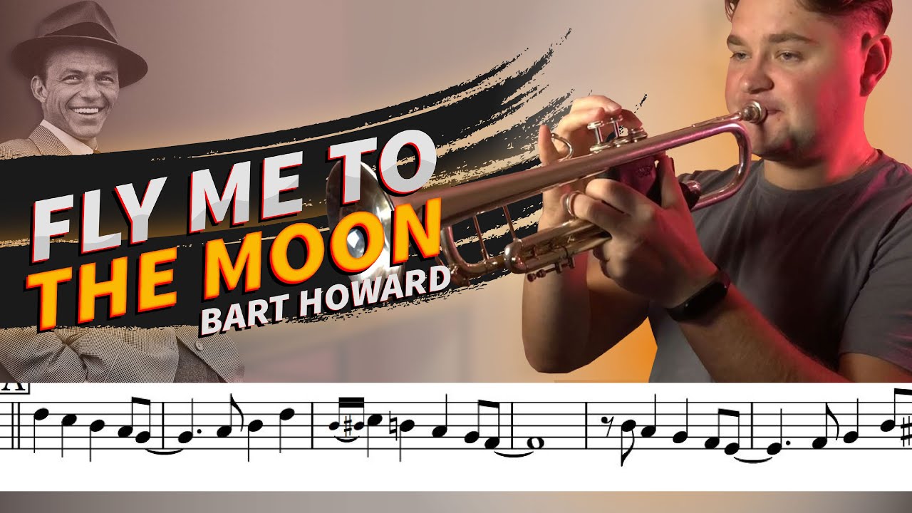 Fly me to the moon - Trumpet (with Sheet Music / Notes)