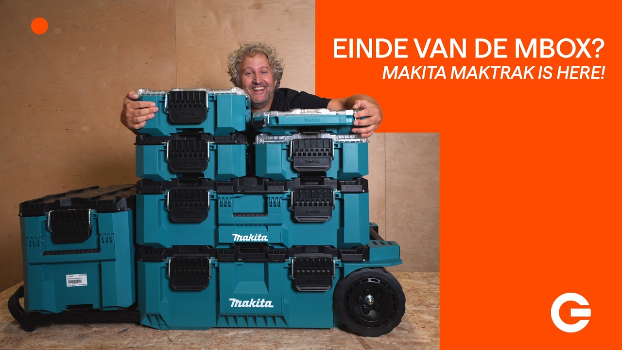 Einde van de Mbox? MAKITA MAKTRAK is here!