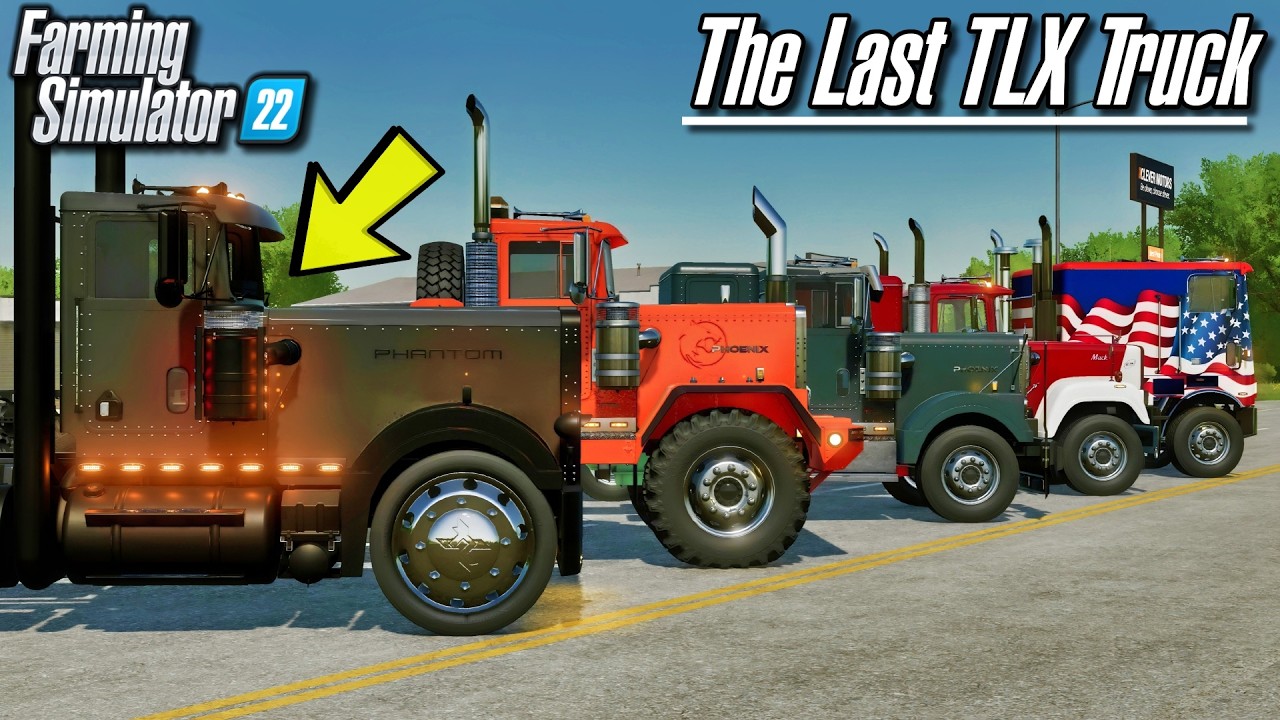 Mod Preview - TLX Phantom Semi Truck by 82 Studio (Farming Simulator 22)