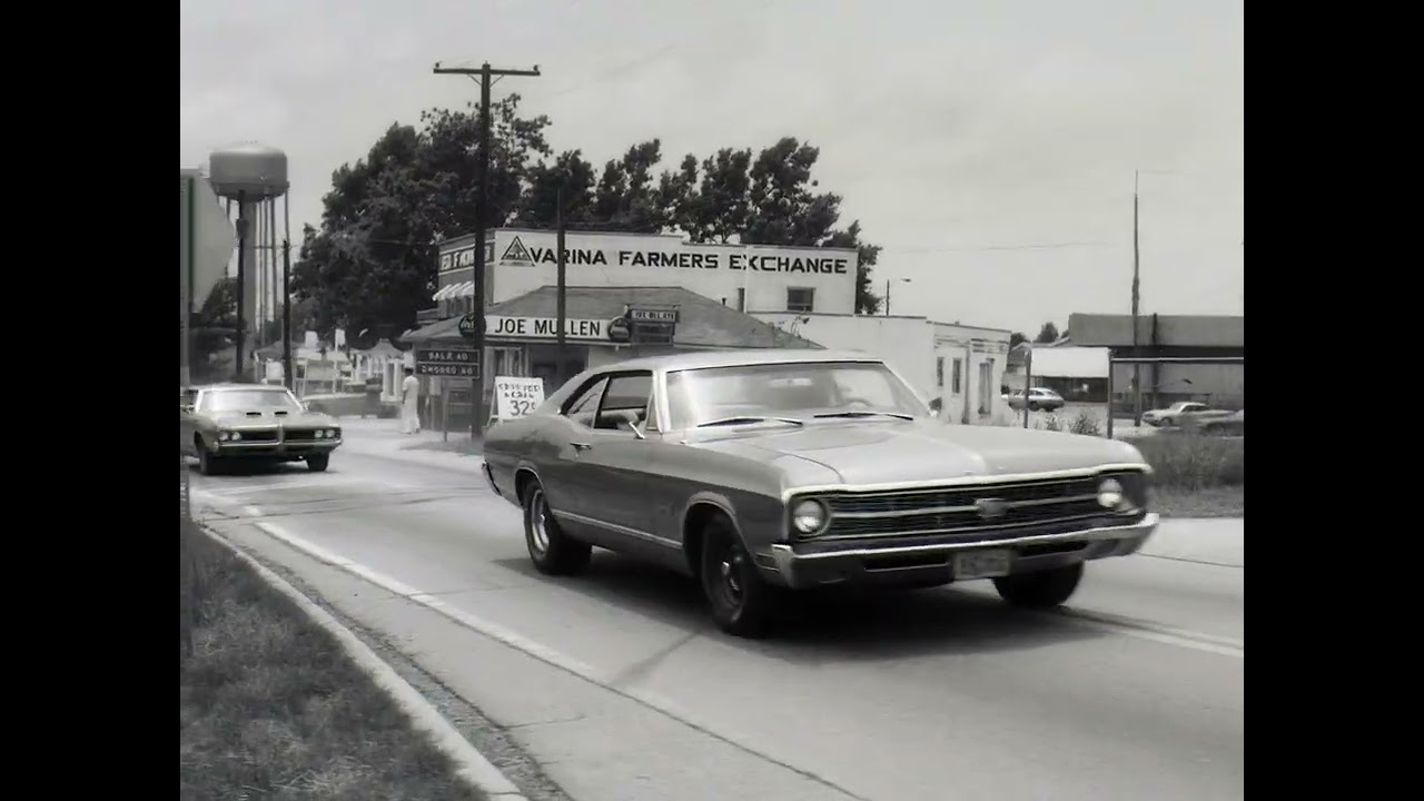 North Main Street, Fuquay-Varina, late 1960’s, Joe Mullen’s service station