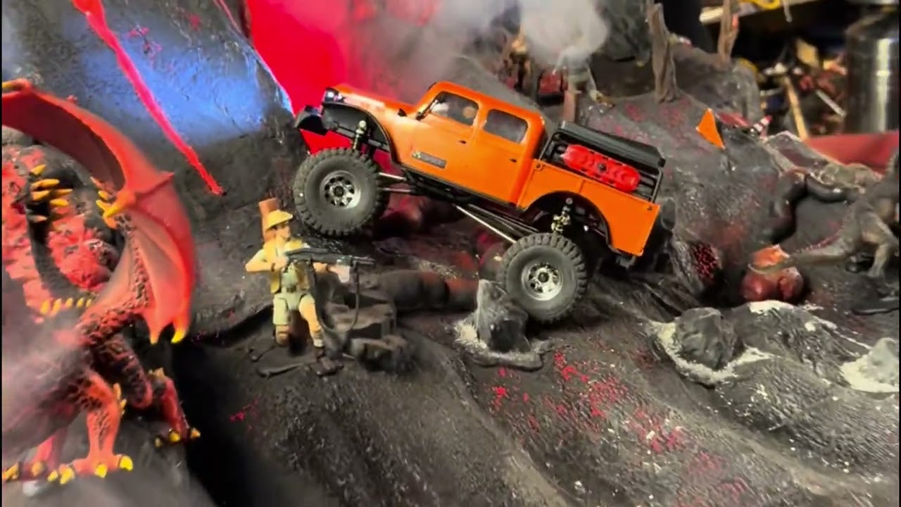 Micro crawler competition at Outlaw RC in Martinsville, IN. Featured are an Apex and an SCX24. Fun!