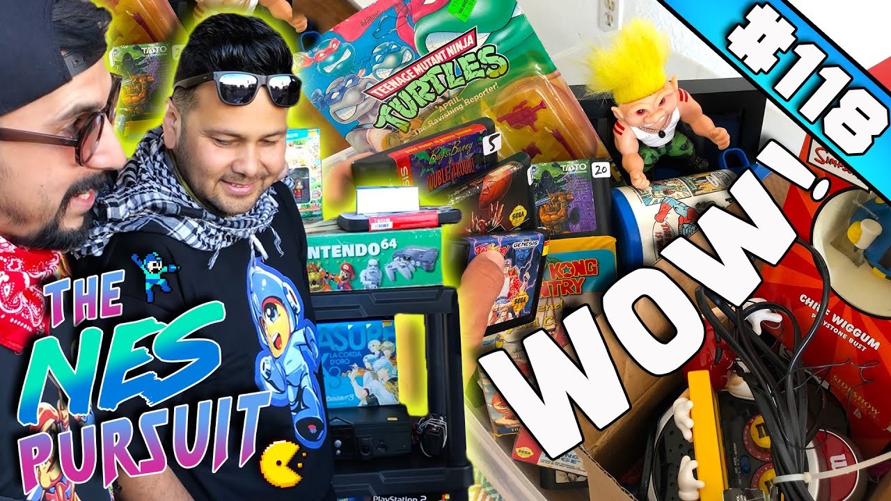 TheNesPursuit - BUY IT ALL! EVERY LAST ONE! GAME HUNTING GONE WILD! Episode 118