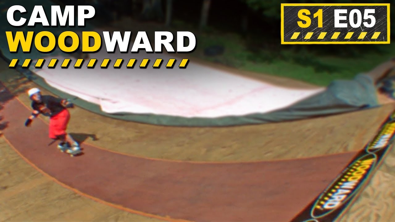 Мега-рампы 2000-х были другими... (Лагерь Вудворд, 1 сезон, 5 серия)