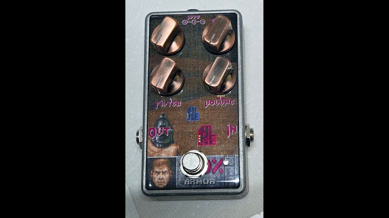 Демонстрация педали - Death by Audio Red Card/Blue Card Fuzz Clone