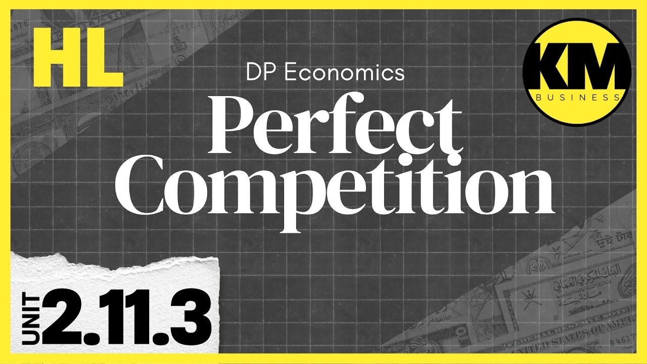 IB Economics (HL) 2.11.3: Perfect Competition - Market Failure