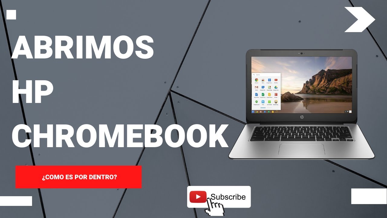 Abrir una Laptop HP Chromebook 14 G3 de ebay