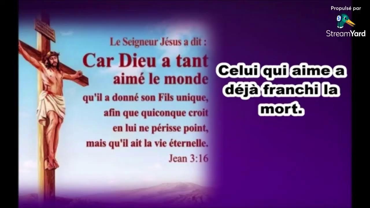 CHAPELET DES 7 DOULEURS DE MARIE - 3ème SEMAINE DE CARÊME