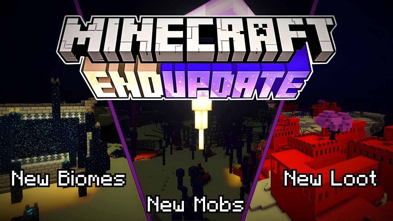 I Made The End Update With Commands in Bedrock Edition!