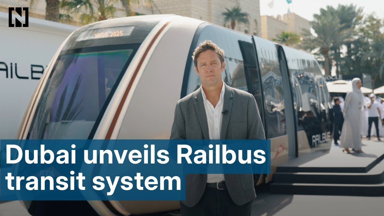 Дубай представит систему транзитных перевозок Railbus на Всемирном саммите правительств 2025 года
