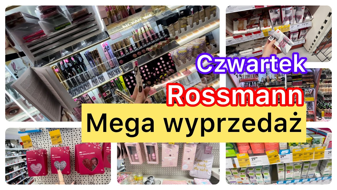 Rossmann❗️Wyprzedaż❗️Mega ❗️Promocje❗️małe zakupy❗️Przegląd CZWARTEK