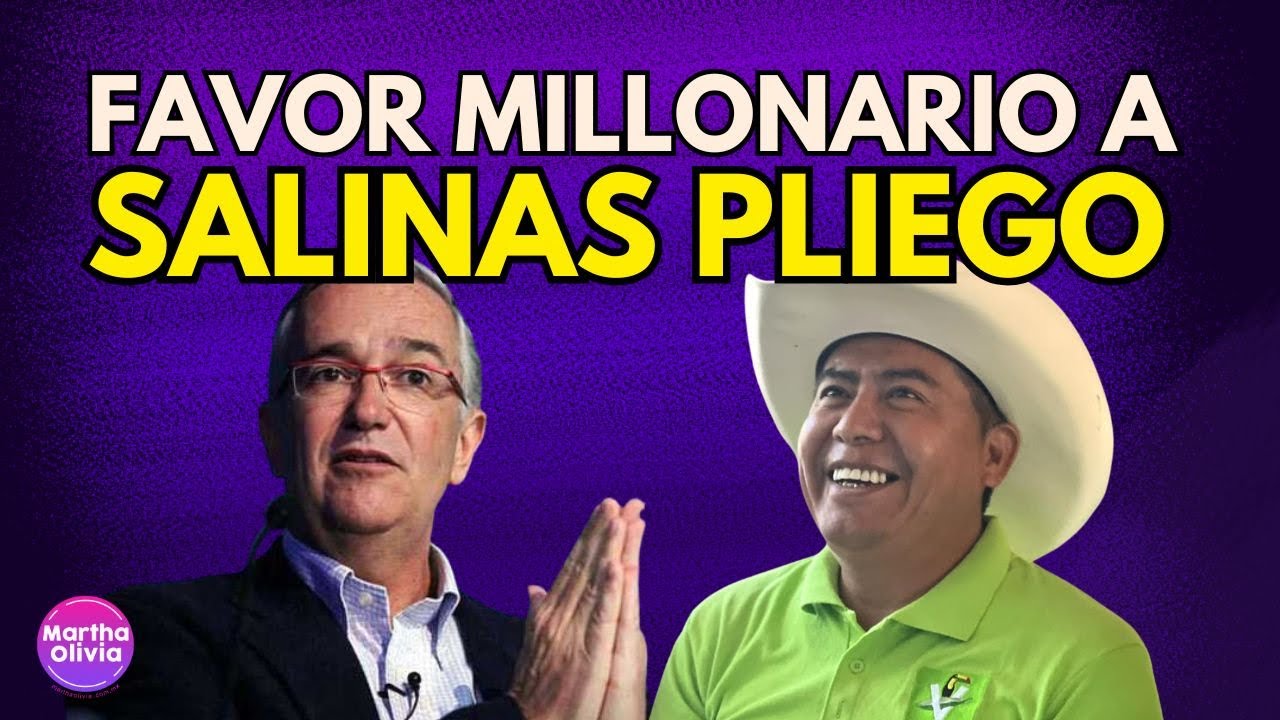 Alcalde del Verde PERDONA millonario predial a SALINAS PLIEGO en Huatulco