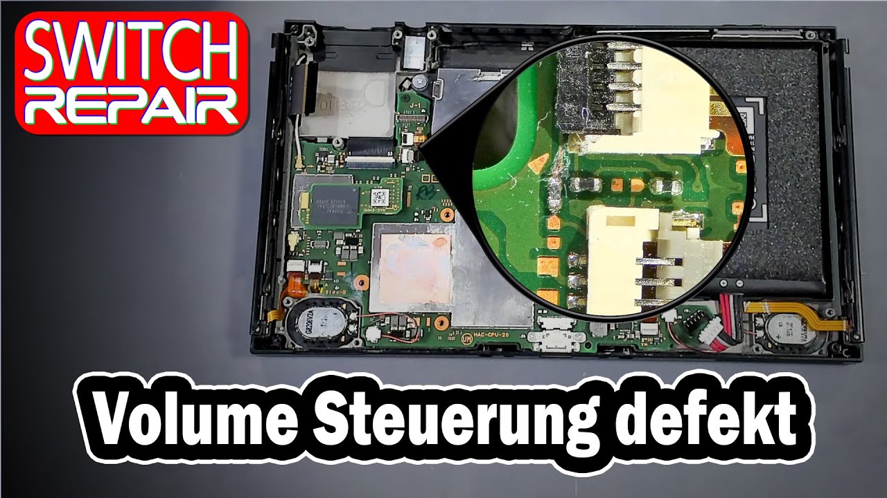 Switch Repair | Volume Steuerung defekt, reparieren wir es | PCB Solder Berlin