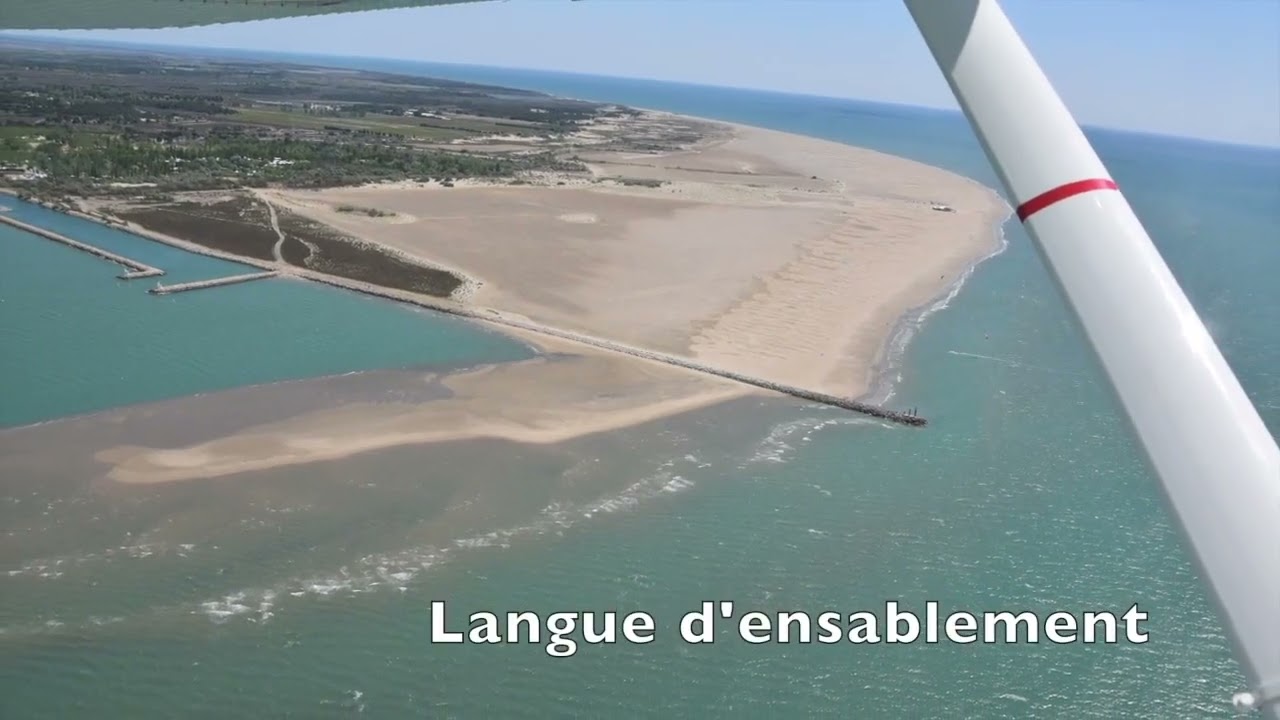 Maguelonne La Grande Motte vue du ciel