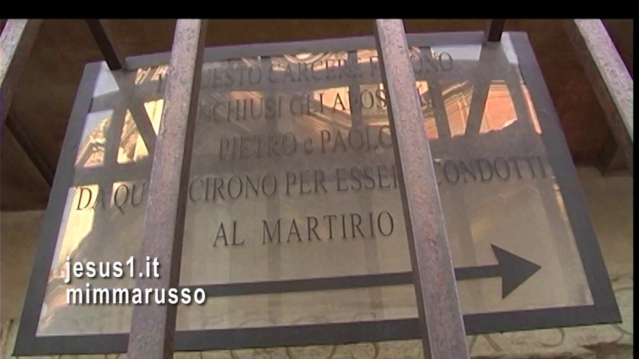 Roma IL CARCERE DI SAN PIETRO, il Tullianum