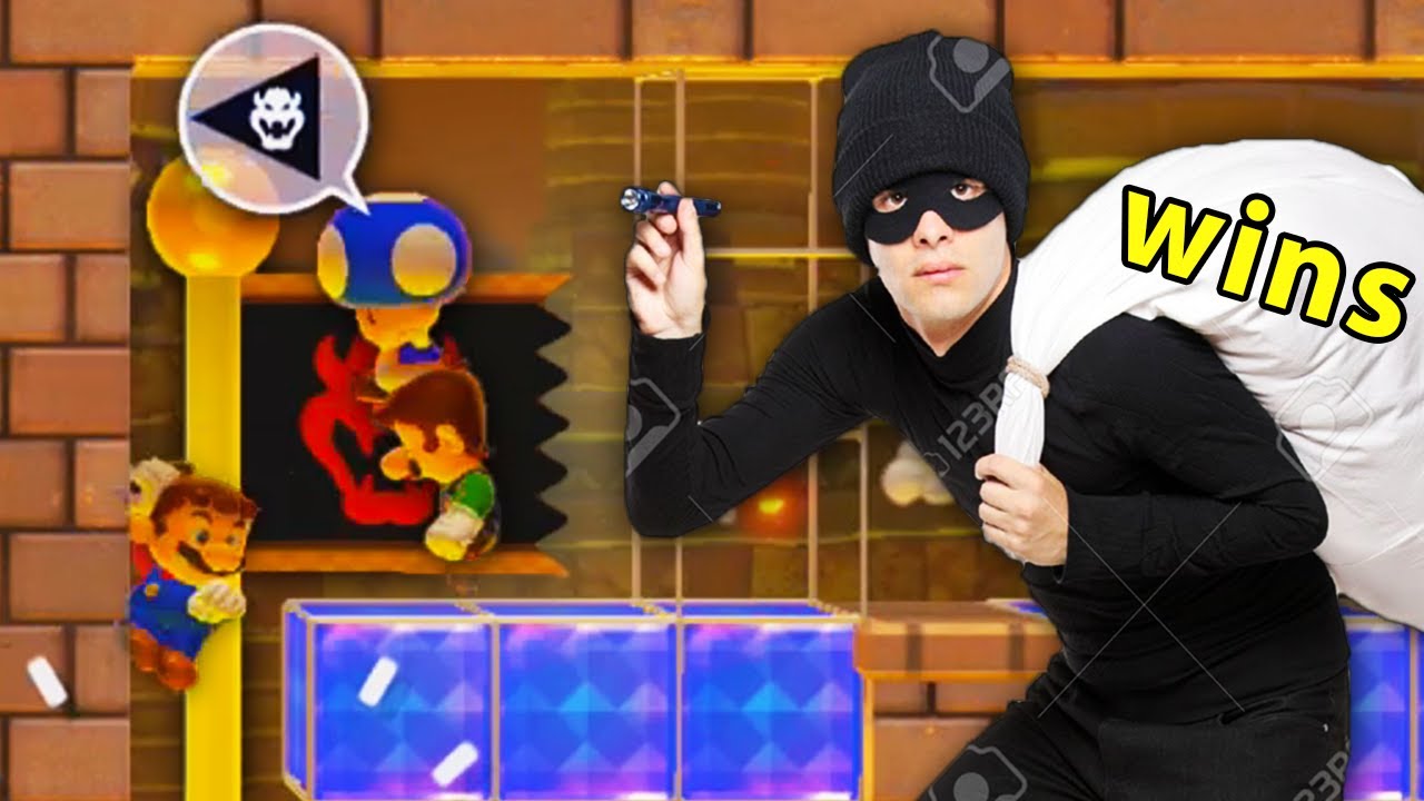 ROBBING Multiplayer Versus Wins in Super Mario Maker 2