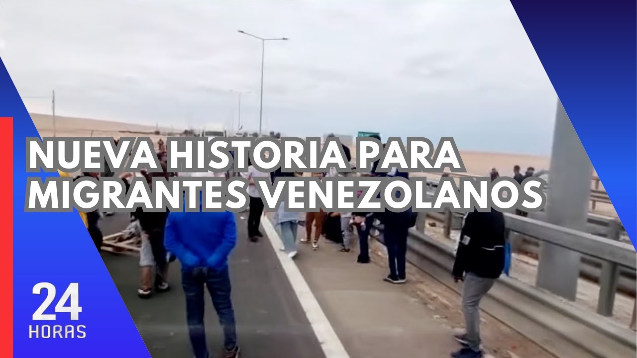 Migrantes venezolanos en limbo ante endurecimiento de pol&iacute;ticas en Per&uacute; y Chile