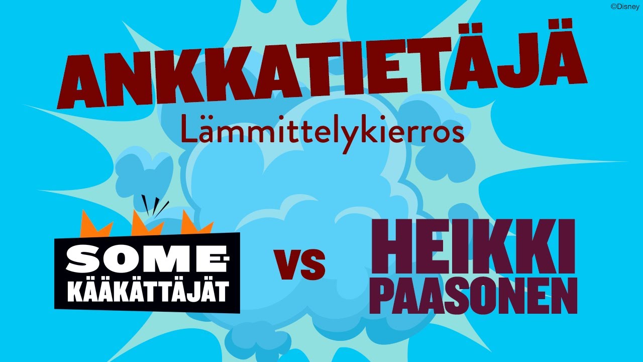 Kuinka hyvin HEIKKI PAASONEN tuntee Ankkansa? – Ankkatietäjä 2021 lämmittelyä