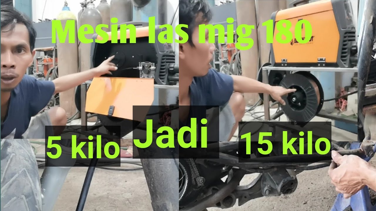 mesin las mig 180 buat kawat 15 kilo