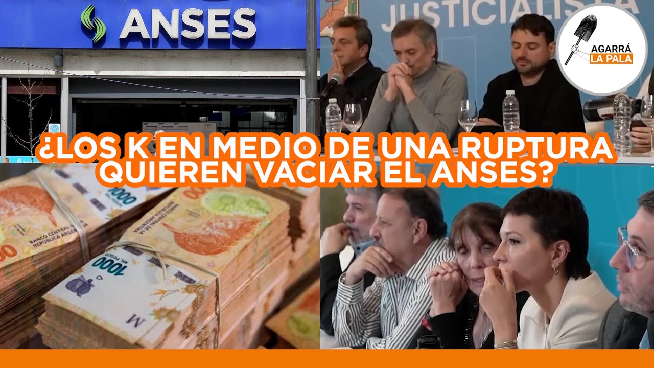 SE ROMPE POR COMPLETO EL KIRCHNERISMO EN EL CONGRESO Y EL ZURDAJE QUIERE VACIAR LA CAJA DEL ANSES