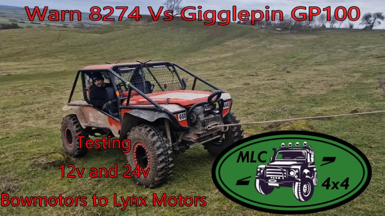 Winch comparison test between Warn 8274 and Gigglepin Gp100