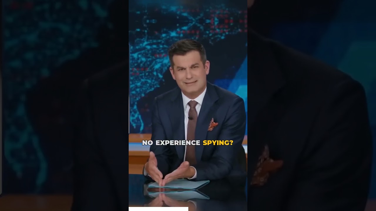 Trump's new intel chief has ZERO spy experience! Here is why... 👀 #thedailyshow #donaldtrump