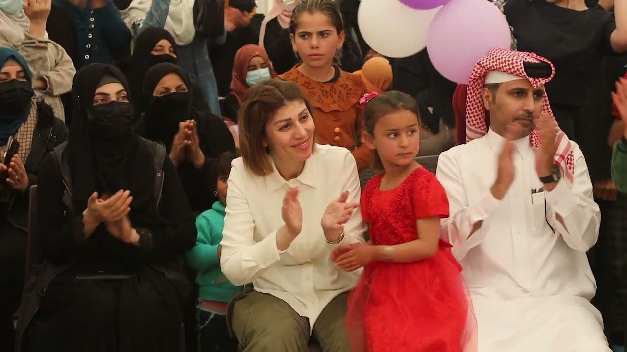 زيارة وزير الهجرة والمهجرين السيدة ايفان فائق جابرو  الى مخيمات النزوح في محافظة نينوى