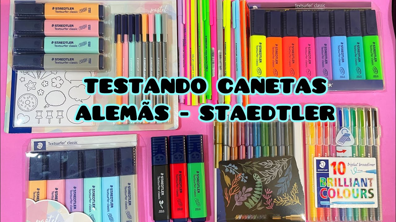 CANETAS STAEDTLER - TEM LANÇAMENTO