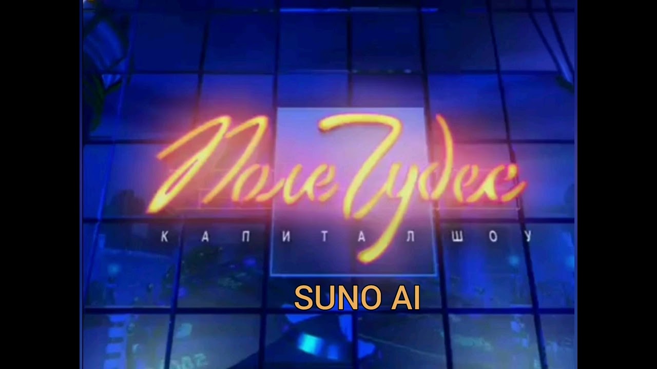 SUNO AI Нейрокавер на заставку Поле Чудес (2000-2001)