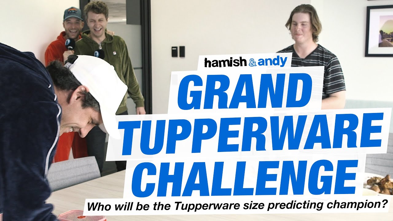 Grand Tupperware Challenge | Hamish & Andy