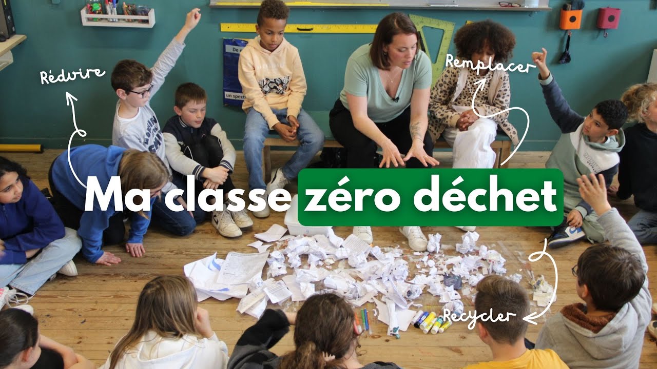 Zéro déchet à l’école : petits gestes, grands changements
