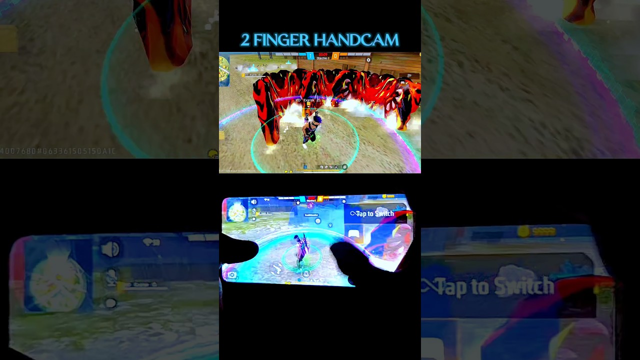 Fast 🤯 Glowall Speed Moment Handcam 🌍| 2 Finger Custom Hud Settings | @4Flaggamer#shorts  #viral