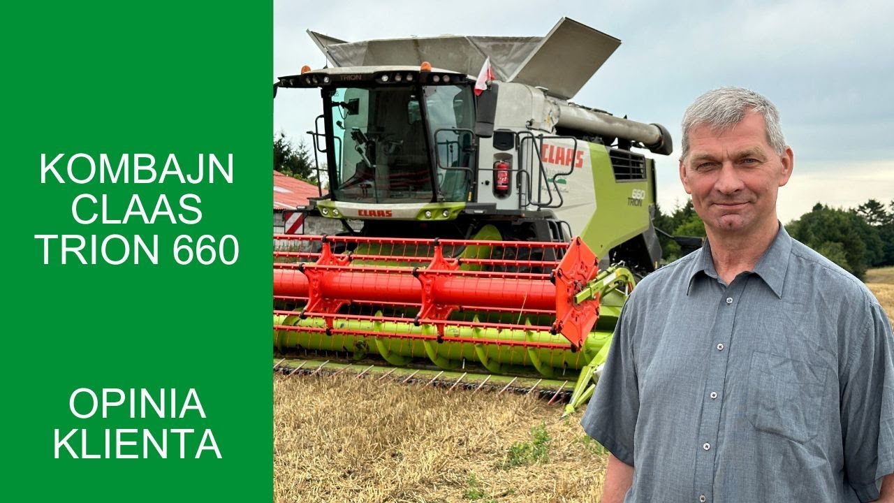 Kombajn Claas TRION 660 / Opinia klienta /
