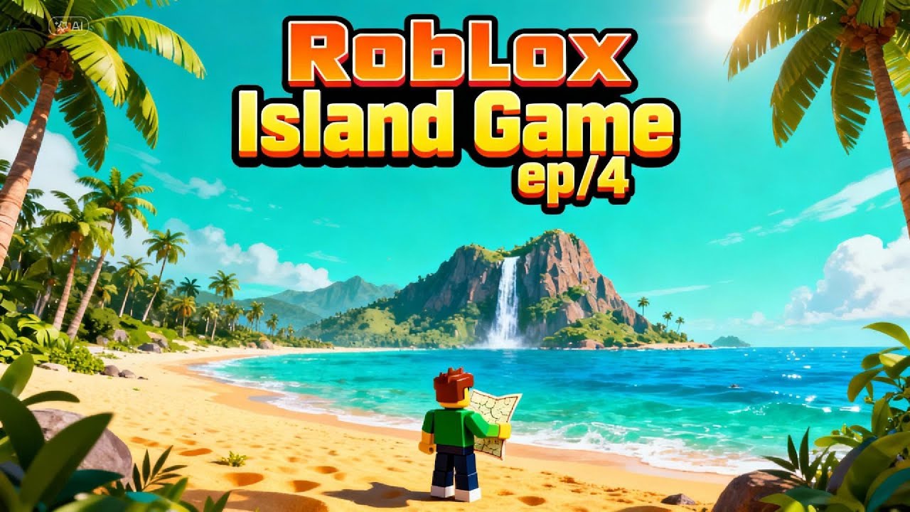 island ep:4 on construit la maison ( roblox)