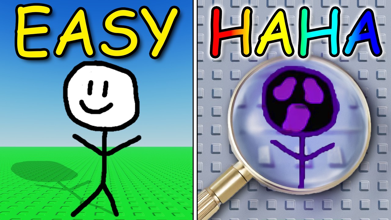 Finding EVERY stickman in Roblox find the stickmen...