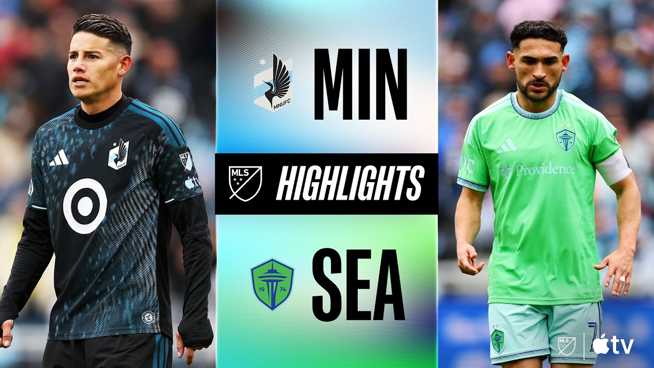 Minnesota United vs. Seattle Sounders FC | Full Match Highlights | James Rodr&iacute;guez Makes Appearance!