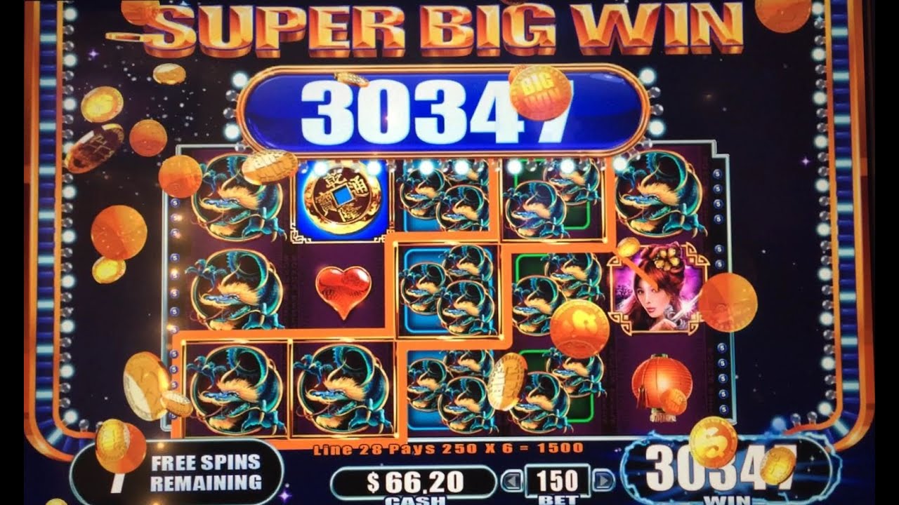 SUPER BIG WIN! Sun Warrior Slot Bonus $3 Bet WMS