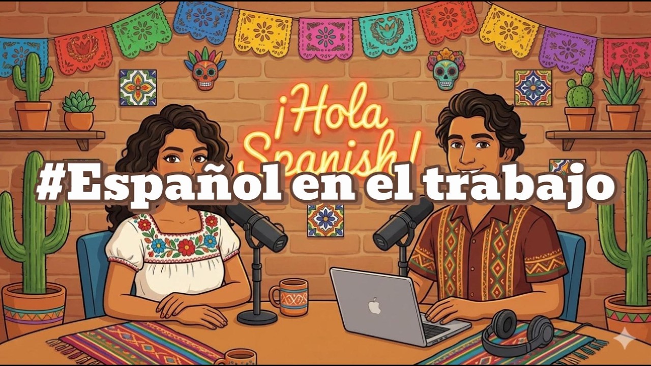 Spanish Listening Practice – Spanish conversation at work | Easy Spanish Practice | Spanish Podcast