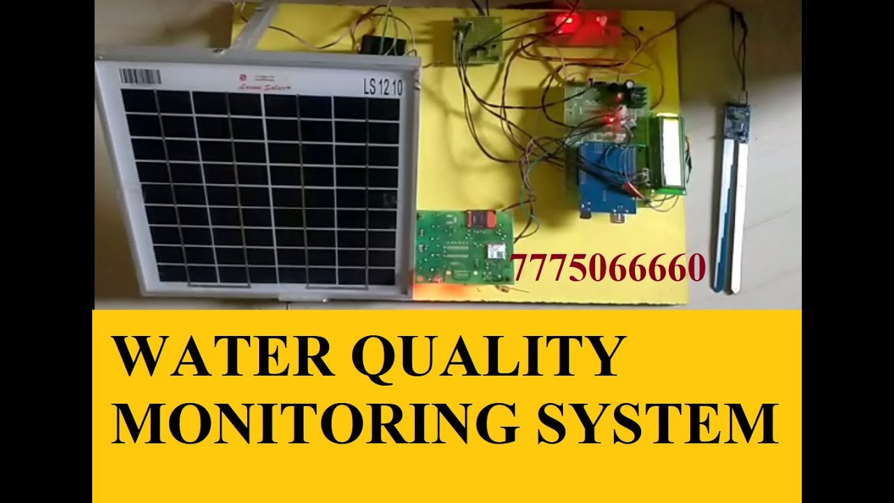 SOLAR POWERED AUTOMATIC WATER QUALITY MONITORING SYSTEM FOR RURAL AREAS