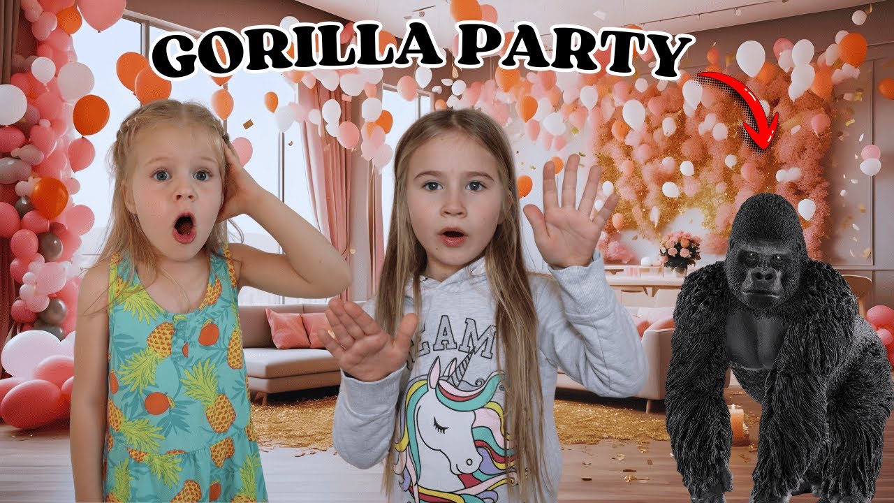 PIGIAMA PARTY… E ARRIVA GORILLA! 😱😂
