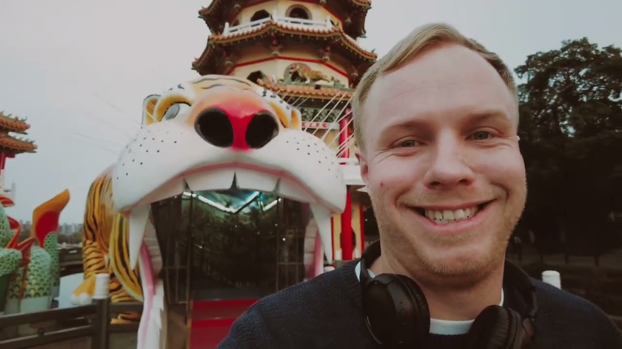 🇹🇼 Kaohsiung: Tempel, Dragon & Tiger Pagodas am Lotus Pond & Ruifeng Night Market Streetfood