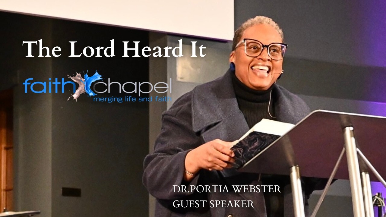 Guest Speaker | The Lord Heard It | Dr. Portia Prince Webster