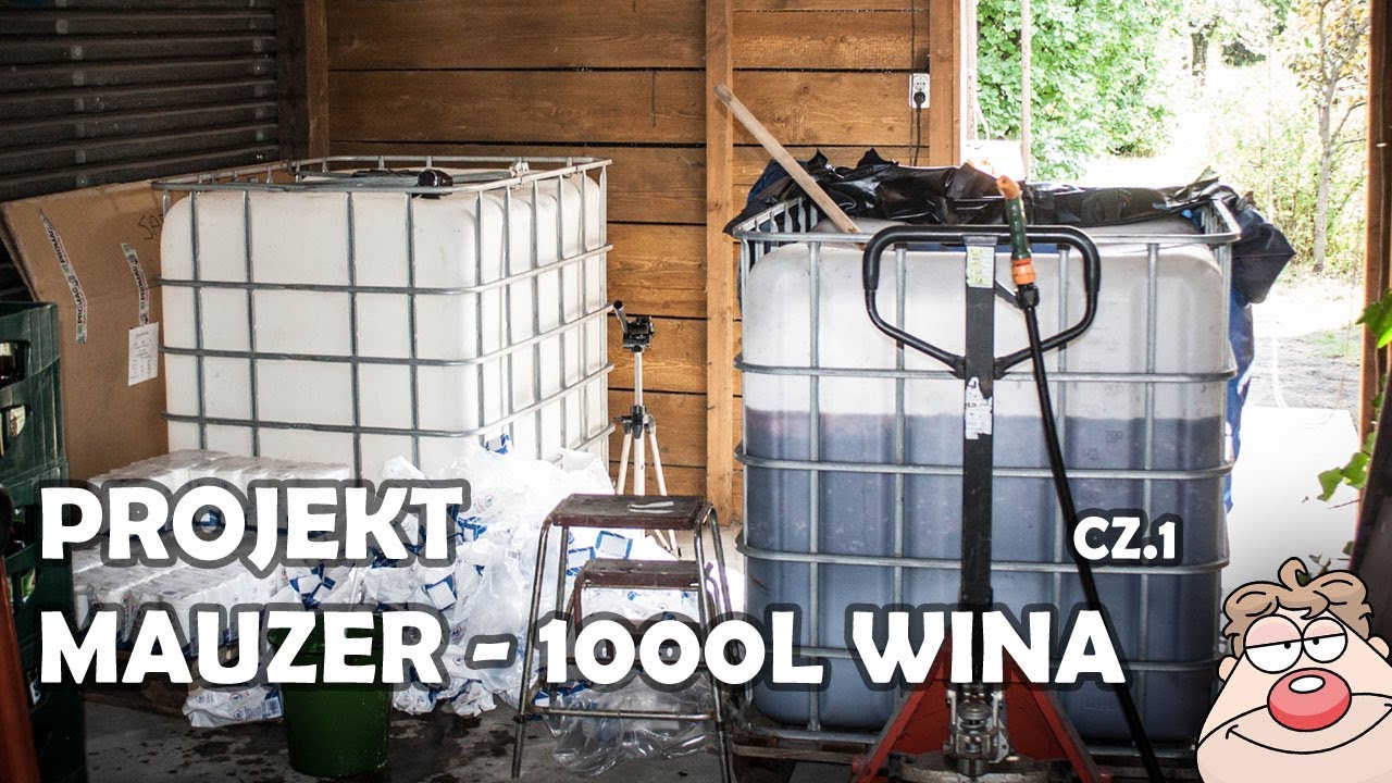 1000l wina porzeczkowego czyli Projekt MAUZER cz.1 (1000 liters/220 gallons of a blackcurrant wine)