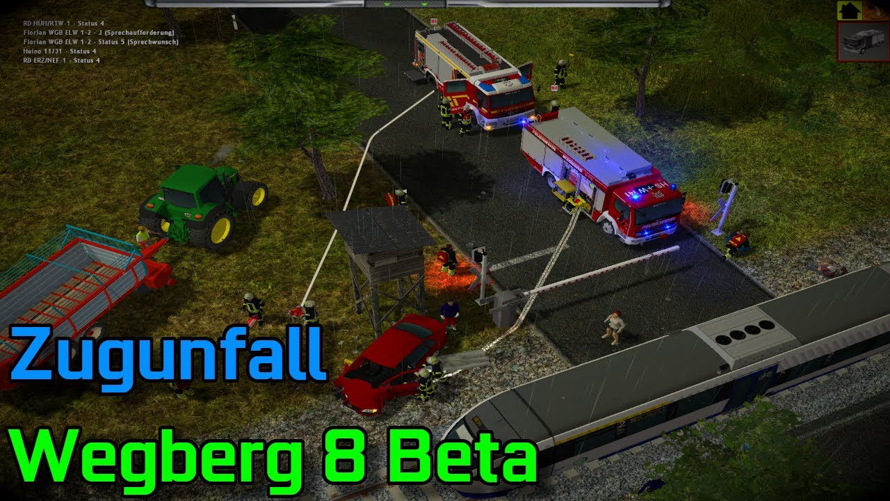 Zugunfall: PKW gegen Zug | Wegberg 8 Beta